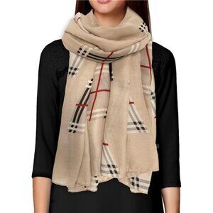 Women's Scarves Light Soft Fashion Khaki